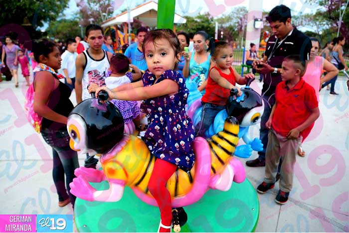 Niñez sonríe gracias a alternativas de entretenimiento en el parque Luis Alfonso Velásquez