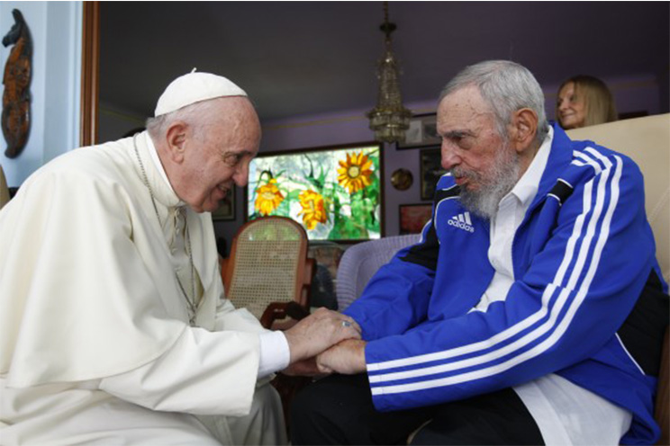 El Papa Francisco visitó a Fidel en su casa (FOTOS, VIDEO)