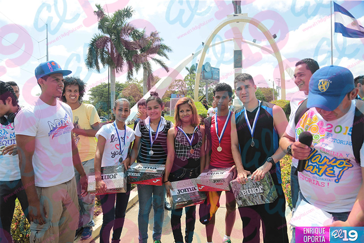 Realizan Maratón Deportivo en homenaje a Rigoberto López Pérez