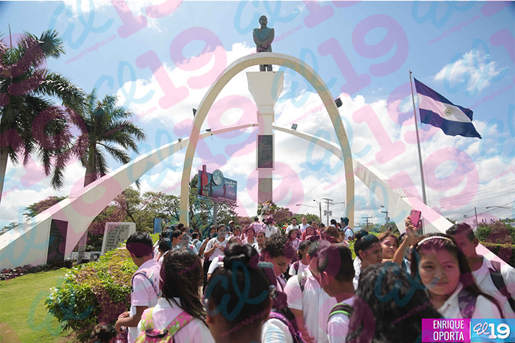 Juventud Sandinista conmemora a Rigoberto en aniversario de su tránsito a la inmortalidad