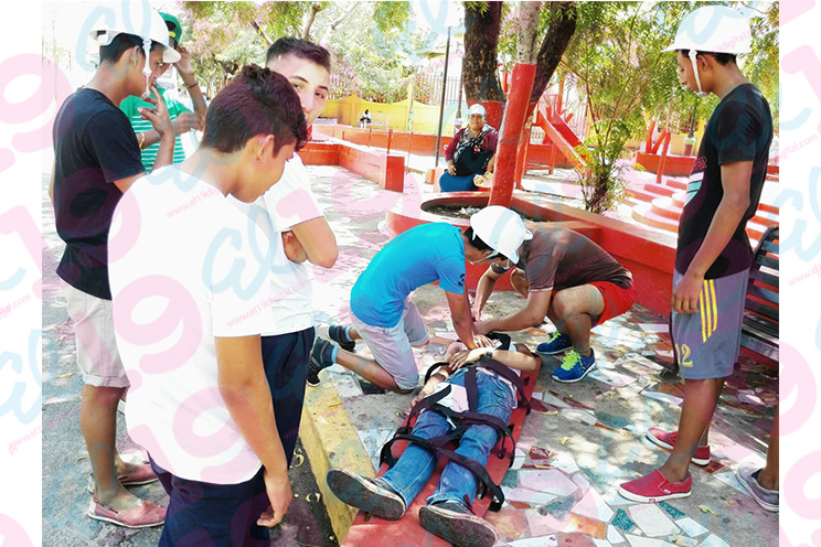 Familias de las zonas costeras de Pochomil y Masachapa participan activamente en Simulacro