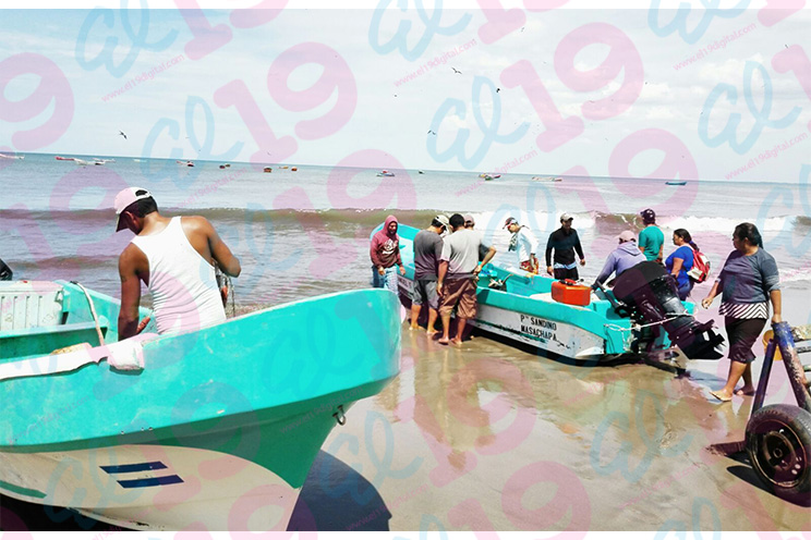 Familias de las zonas costeras de Pochomil y Masachapa participan activamente en Simulacro