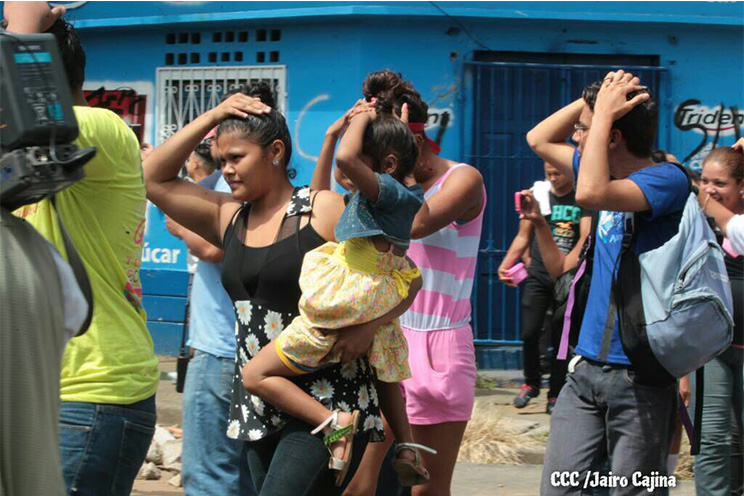Nicaragua desarrolla tercer simulacro nacional ante terremotos