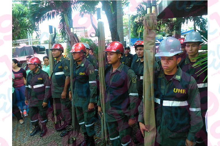 Trabajadores del MEFCCA participan de Simulacro Protector