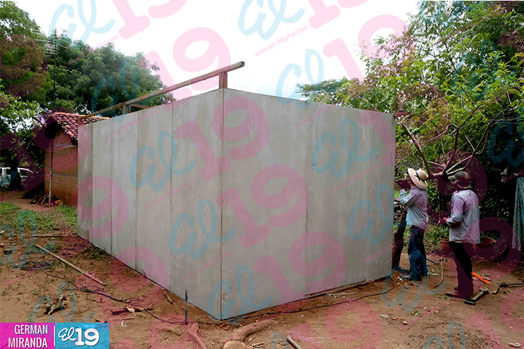 Avanza construcción de refugios temporales para familias afectadas por sismos en El Sauce