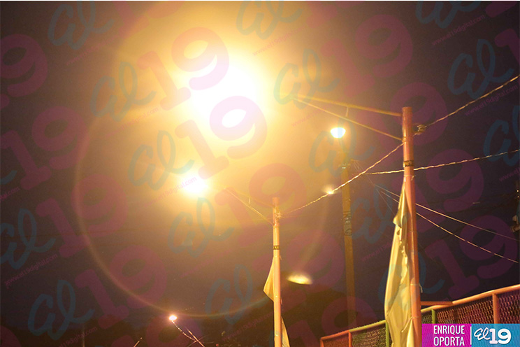 Parque y calles del Carlos Marx con nuevas luminarias