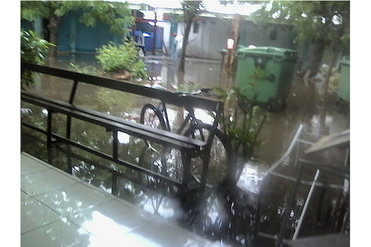 Municipios de Chinandega sufren fuertes precipitaciones