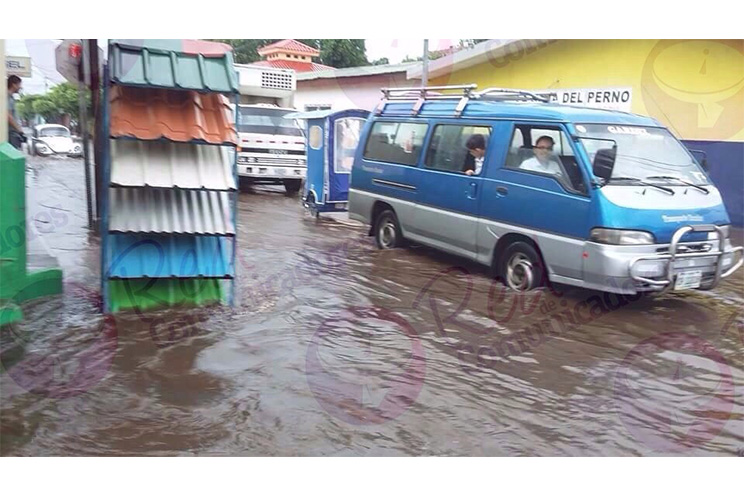 Municipios de Chinandega sufren fuertes precipitaciones