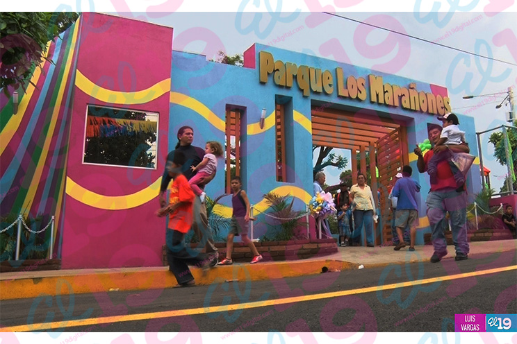 ALMA y Enatrel inauguran rehabilitación de parque Los Marañones