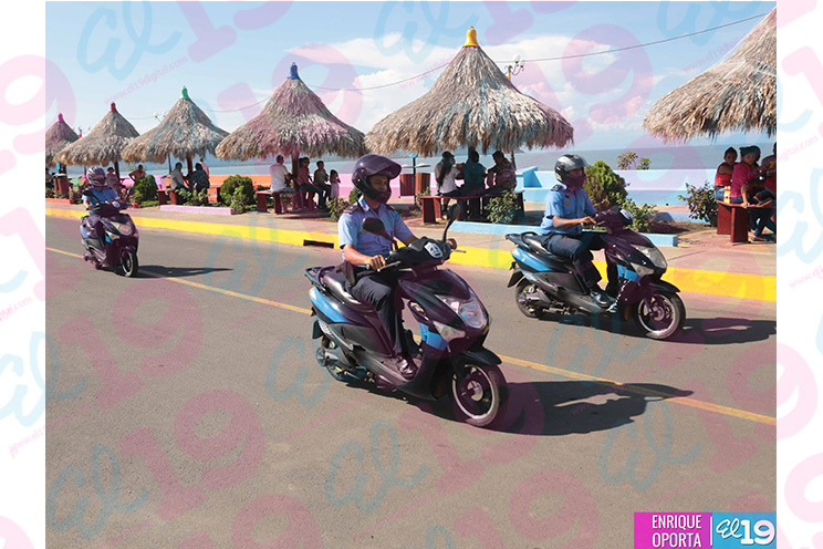 Policía Nacional garantiza seguridad en zonas turísticas de Managua