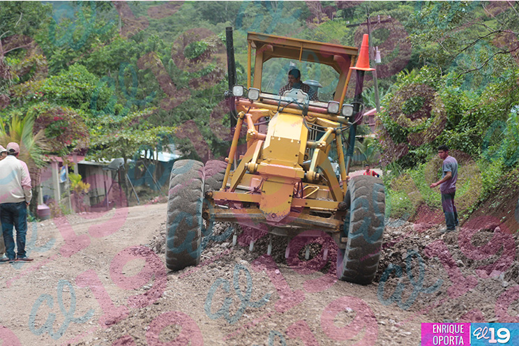 Avanza proyecto de infraestructura vial en el tramo carretero El Cuá-San José de Bocay