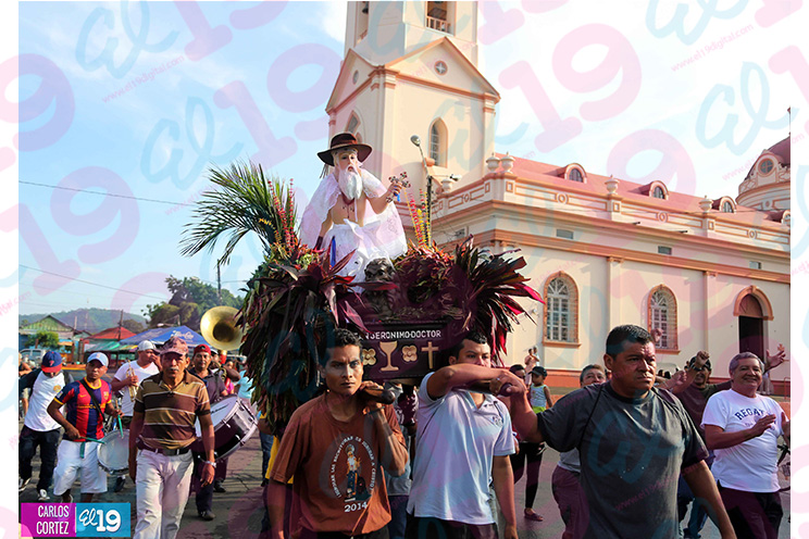 Continúa novenario a San Jerónimo en Masaya