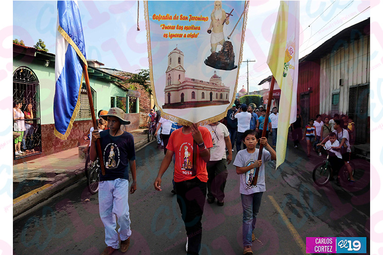 Continúa novenario a San Jerónimo en Masaya