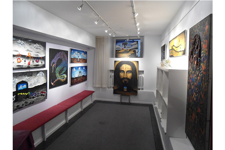 Pintor jinotepino expone en Finlandia 