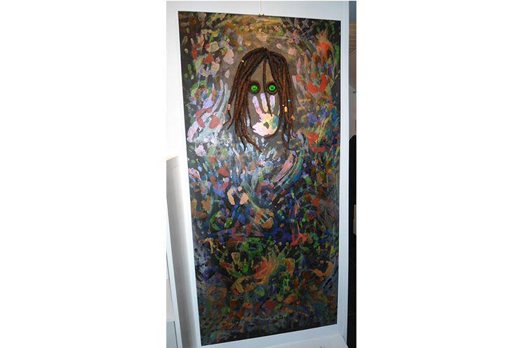 Pintor jinotepino expone en Finlandia 
