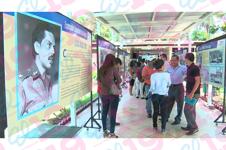 Exhiben en Unan-Managua exposición fotográfica en homenaje al Comandante Carlos Núñez Téllez