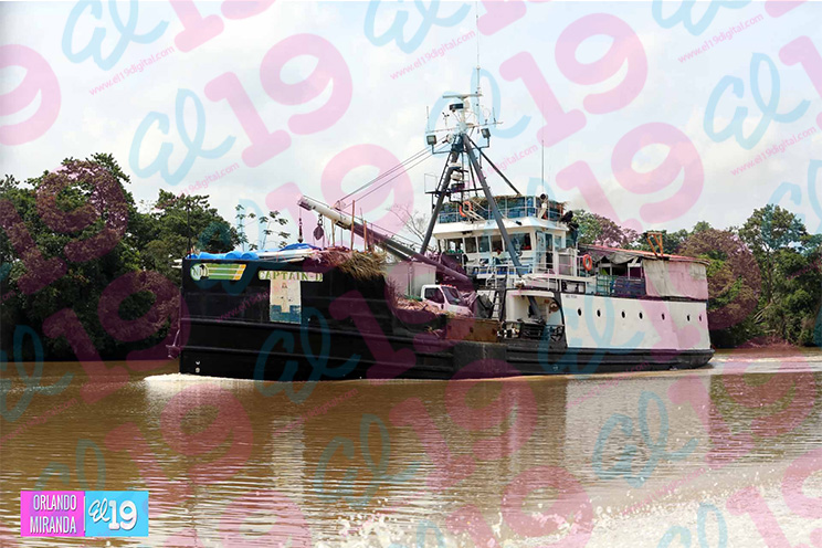 EPN inicia segundo dragado y formación de 9 islas artificiales en la bahía de Bluefields