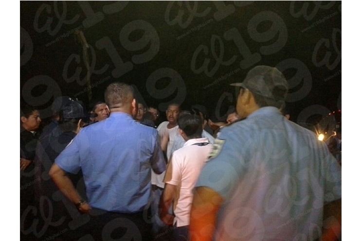 Policía Nacional interviene asentamiento donde se encontraban centenares de personas en riesgo