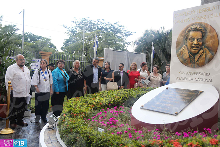 Asamblea Nacional dedica sesión solemne al Comandante Carlos Núñez Téllez