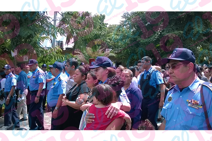 Policía Nacional rinde homenaje póstumo al Sub Oficial Carlos Josué Acosta