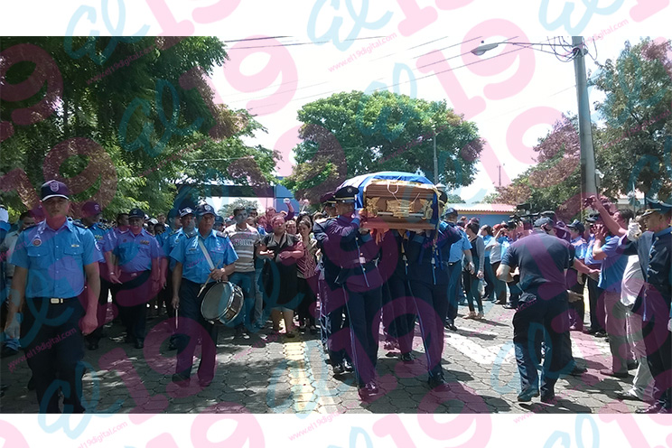 Policía Nacional rinde homenaje póstumo al Sub Oficial Carlos Josué Acosta
