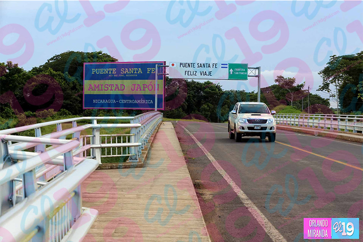 Puesto fronterizo San Pancho y puente Santa Fe contribuyen a agilizar flujo migratorio entre Nicaragua y Costa Rica