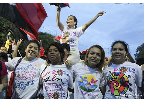 Nicaragua marcha en defensa de la Seguridad Social y lucha de los Adultos Mayores