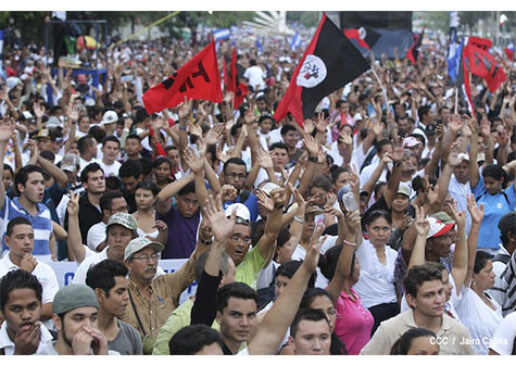 Nicaragua marcha en defensa de la Seguridad Social y lucha de los Adultos Mayores