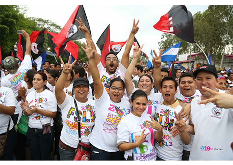 Nicaragua marcha en defensa de la Seguridad Social y lucha de los Adultos Mayores