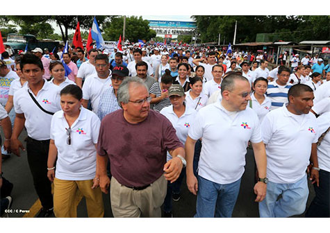 Nicaragua marcha en defensa de la Seguridad Social y lucha de los Adultos Mayores