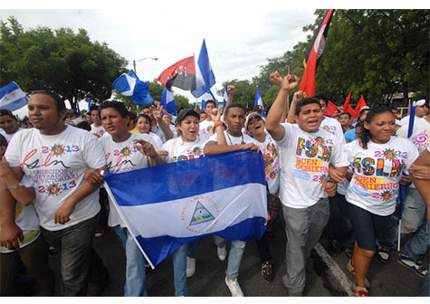 Nicaragua marcha en defensa de la Seguridad Social y lucha de los Adultos Mayores