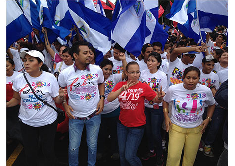 Nicaragua marcha en defensa de la Seguridad Social y lucha de los Adultos Mayores