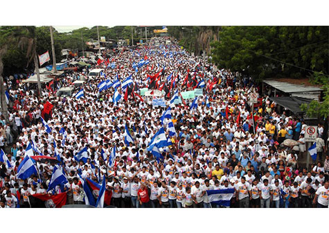 Nicaragua marcha en defensa de la Seguridad Social y lucha de los Adultos Mayores