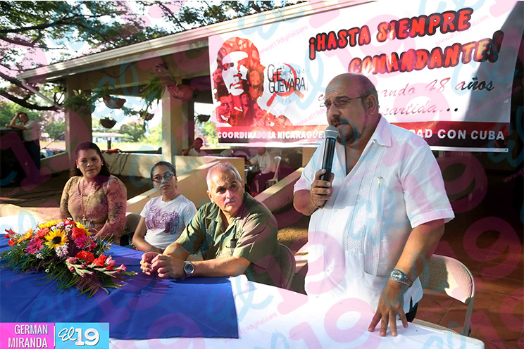 Comunidad cubana en Nicaragua conmemora 48 aniversario del tránsito a la inmortalidad del “Che” Guevara
