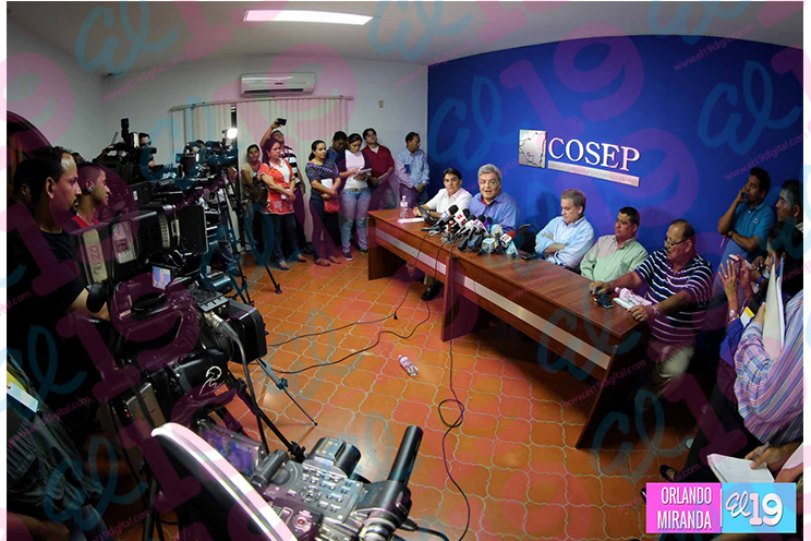 COSEP y Trabajadores: “Rechazamos y condenamos toda estrategia perversa que conduzca a generar violencia y caos”