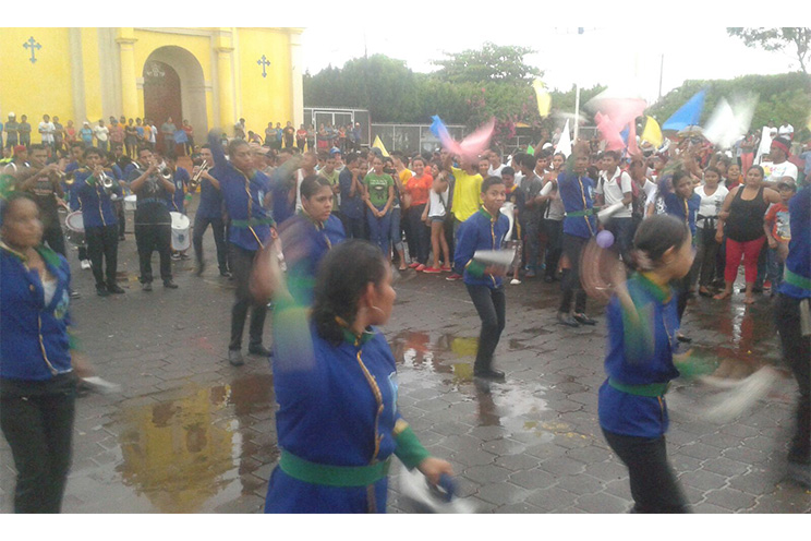 Chichigalpa marcha por la Paz, la Vida y el Trabajo
