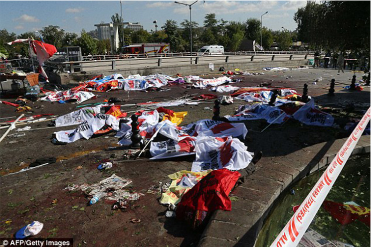 Horror en Turquía: sube a 86 cifra de muertos por ataque terrorista en Ankara (FOTOS, VIDEOS)