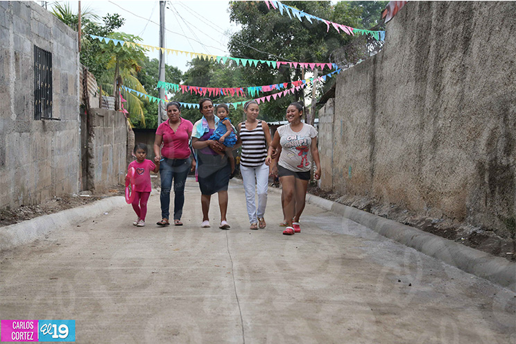 Familias del Anexo Concepción de María y Jorge Salazar inauguran el mejoramiento integral de sus barrios