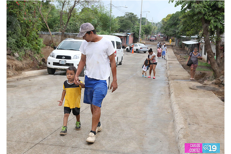 Familias del Anexo Concepción de María y Jorge Salazar inauguran el mejoramiento integral de sus barrios