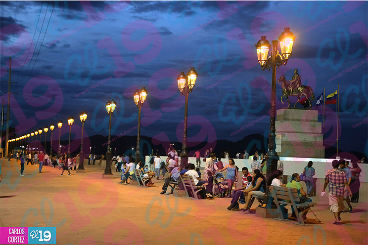 Managua irradia con un nuevo rostro lleno de Unidad, Paz, Alegría y muy Buena Esperanza!