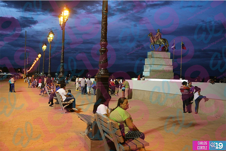 Managua irradia con un nuevo rostro lleno de Unidad, Paz, Alegría y muy Buena Esperanza!