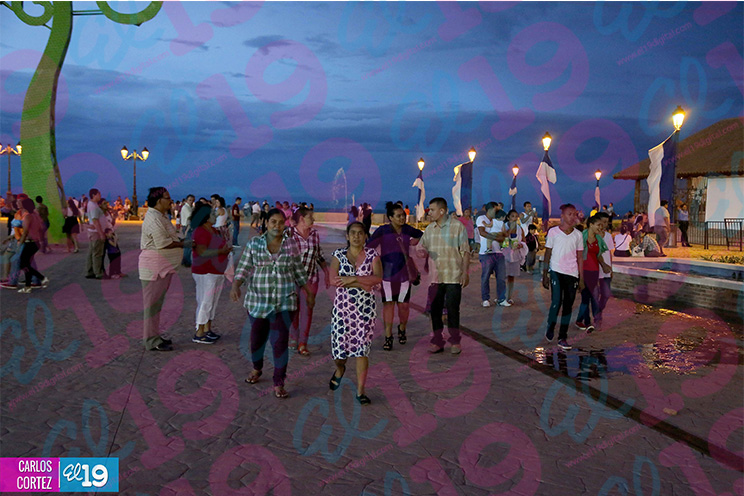 Managua irradia con un nuevo rostro lleno de Unidad, Paz, Alegría y muy Buena Esperanza!