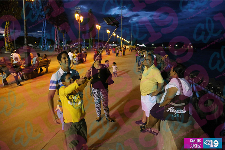 Managua irradia con un nuevo rostro lleno de Unidad, Paz, Alegría y muy Buena Esperanza!