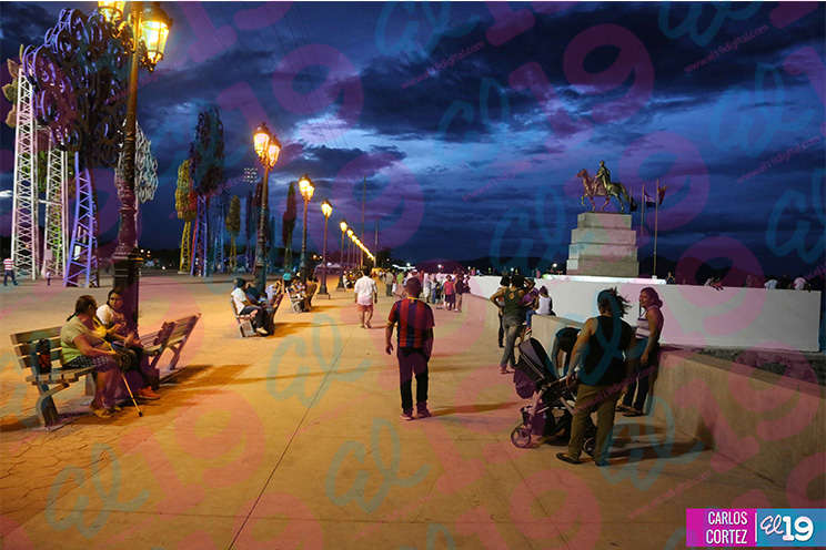 Managua irradia con un nuevo rostro lleno de Unidad, Paz, Alegría y muy Buena Esperanza!