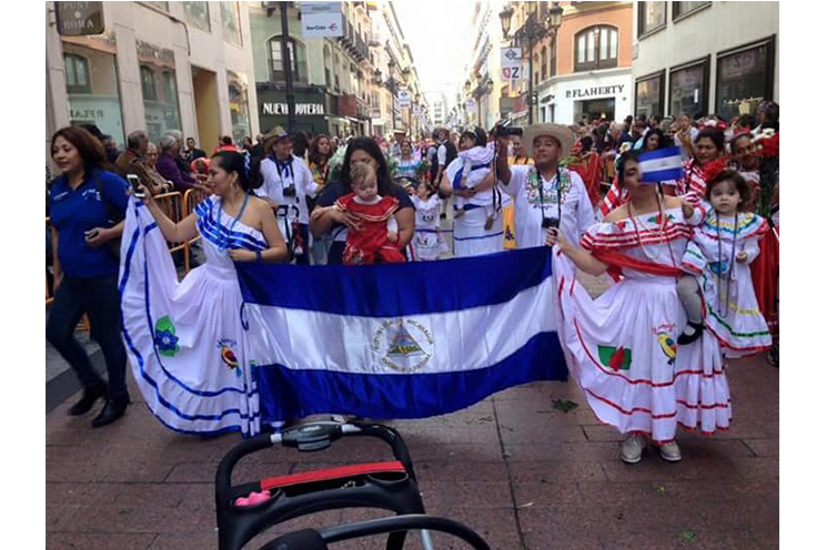 Día del Pilar en Zaragoza España, Nicaragua país invitado