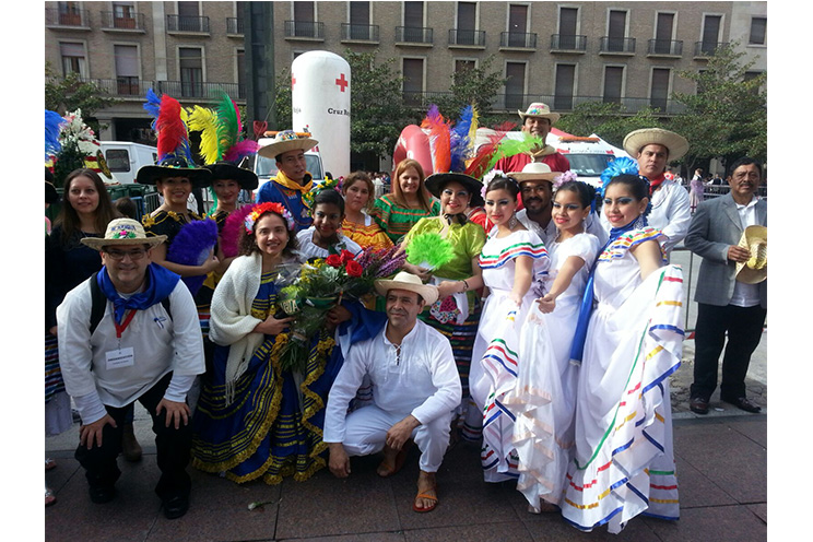 Día del Pilar en Zaragoza España, Nicaragua país invitado