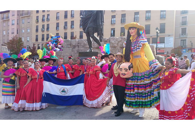 Día del Pilar en Zaragoza España, Nicaragua país invitado