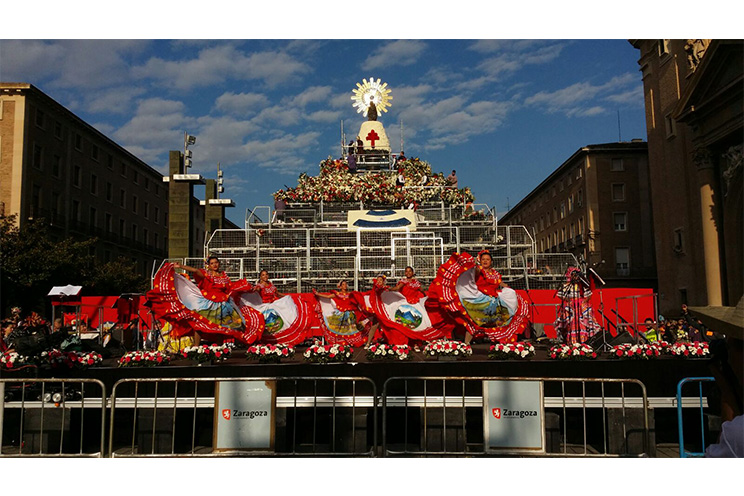 Día del Pilar en Zaragoza España, Nicaragua país invitado