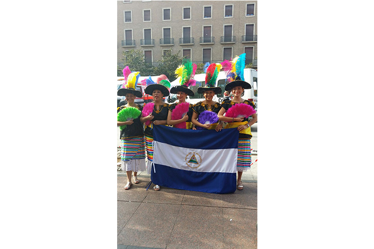 Día del Pilar en Zaragoza España, Nicaragua país invitado