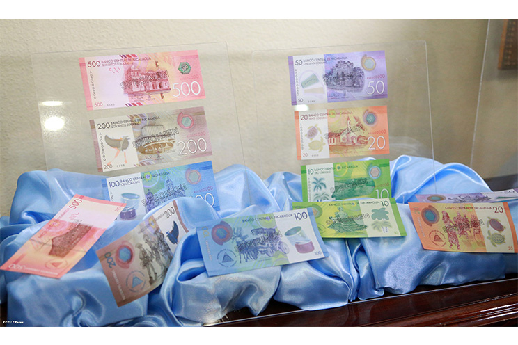 Banco Central de Nicaragua circulará nuevos billetes